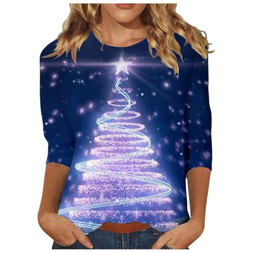 Bastwahl Weihnachts Shirt Damen 3/4 arm Festlich Lustig - Frauen Hemden Women Weihnachts Oversized T Shirt Arbeits Cute Weihnachtsbluse Schlankmacher Rundhals Light Weihnachtsmann Weihnachtsshirt Bastwahl Weihnachts Shirt Damen 3/4 arm Festlich Lustig - Frauen Hemden Women Weihnachts Oversized T Shirt Arbeits Cute Weihnachtsbluse Schlankmacher Rundhals Light Weihnachtsmann Weihnachtsshirt von Bastwahl