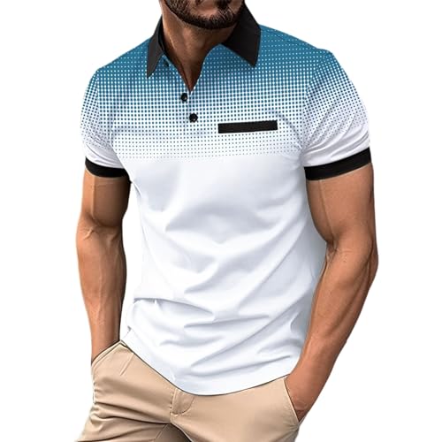 blitzangebote,Poloshirt Herren Kurzarm Modern mit Brusttasche T-Shirts Polohemd Freizeit Sommer Sommershirts mit Lässigem Kragen Atmungsaktiv Oberteile Weiß XL blitzangebote,Poloshirt Herren Kurzarm Modern mit Brusttasche T-Shirts Polohemd Freizeit Sommer Sommershirts mit Lässigem Kragen Atmungsaktiv Oberteile Weiß XL von Bastwahl