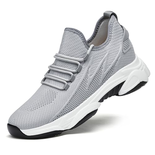 hohe Schuhe Herren, Elevate Shoes Herren, Schuhe Die Größer Machen - Mesh Sneaker Leichtgewichts Joggingschuhe Walkingschuhe Höhensteigerung Schuhe von Bastwahl