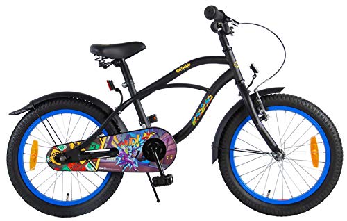 Batman Unisex-Youth 81834 Kinderfahrrad, Schwarz, Kleinkind von Batman