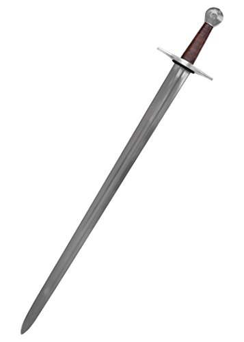 Battle-Merchant Sir William Marshal Schwert mit Scheide | Handgefertigtes Deko Schwert aus dem 12. Jh. | Echt Metall Ritter Schwert der Engländer Battle-Merchant Sir William Marshal Schwert mit Scheide | Handgefertigtes Deko Schwert aus dem 12. Jh. | Echt Metall Ritter Schwert der Engländer von Battle-Merchant