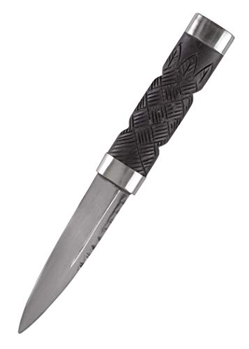 Battle-Merchant Sgian Dubh Messer mit Lederscheide von Battle-Merchant