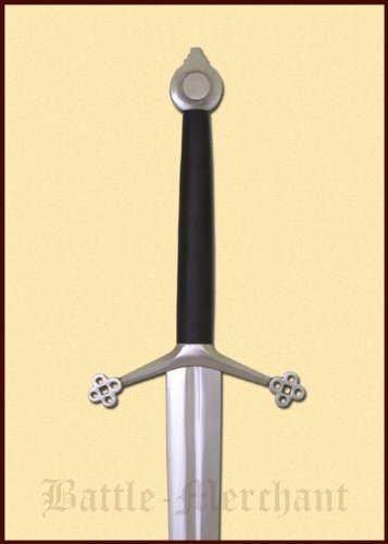 Schottisches Claymore Schwert Gesamtlänge 122cm - Zweihandschwert Zweihänder Bidenhänder echt Metall Erwachsene Highländer von Battle-Merchant