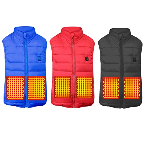 Beheizbare Weste Kinder USB Lade Weste Elektrische Beheizte Weste Beheizbare Jacke Heizweste Beheizte Jacke Waschbar Schule Skifahren Winter Heizweste Outdoorweste Beheizbare Weste Kinder USB Lade Weste Elektrische Beheizte Weste Beheizbare Jacke Heizweste Beheizte Jacke Waschbar Schule Skifahren Winter Heizweste Outdoorweste von Battnot