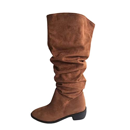 Damen Klassische Stiefel Schnallen Schlupfstiefel Stiefelleten Flach Absatzschuhe Boots Weiter Schaft Stiefel Gummistiefel Flache Sandalen Herbst Stiefel Ritterstiefel Schwarz Braun Khaki Damen Klassische Stiefel Schnallen Schlupfstiefel Stiefelleten Flach Absatzschuhe Boots Weiter Schaft Stiefel Gummistiefel Flache Sandalen Herbst Stiefel Ritterstiefel Schwarz Braun Khaki von Battnot