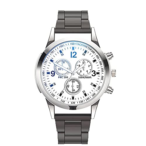 Herren Chronographen Armbanduhr Personalisiert Uhren Herren Analog Quarz Chronograph Wasserdicht Armbanduhr Herren Damen Sport Digital Uhren mit Wochentag Datum Militär Uhr Uhren Männer von Battnot