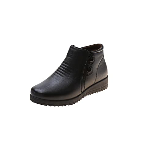 Winterstiefel Damen Gefüttert Stiefel Boots Schneestiefel Warm rutschfest Winterschuhe Warme Flache Absatz Stiefeletten Kurzschaft Schnürboots Schneestiefe Flauschige Wandern Outdoor Schuhe Winterstiefel Damen Gefüttert Stiefel Boots Schneestiefel Warm rutschfest Winterschuhe Warme Flache Absatz Stiefeletten Kurzschaft Schnürboots Schneestiefe Flauschige Wandern Outdoor Schuhe von Battnot