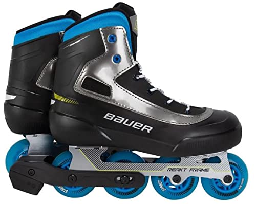 BAUER Rec Inline Skate Coaster Junior + Senior, Größe:M11 (EU 45), Weite :R = Regular von Bauer