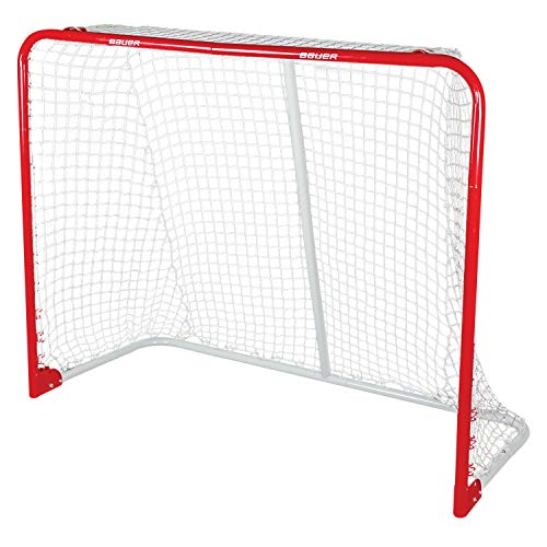 Bauer Deluxe Rec Steel Goal 54" Streethockey Tor, rot, 137 x 112 x 61 cm Bauer Deluxe Rec Steel Goal 54" Streethockey Tor, rot, 137 x 112 x 61 cm von Bauer