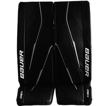 Bauer GSX Goalie Schienen Senior 2023, Größe:L, Farbe:schwarz von Bauer