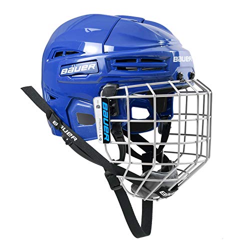 Bauer IMS 5.0 Helm Senior, Größe:L Blau von Bauer