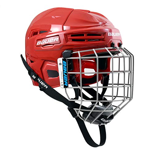 Bauer IMS 5.0 Helm Senior, Größe:M Rot von Bauer