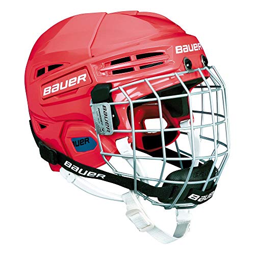 Bauer Kinder Eishockeyhelm nit Schutzgitter PRODIGY-Serie für Kids Helm Eishockey, rot, one Size Bauer Kinder Eishockeyhelm nit Schutzgitter PRODIGY-Serie für Kids Helm Eishockey, rot, one Size von Bauer
