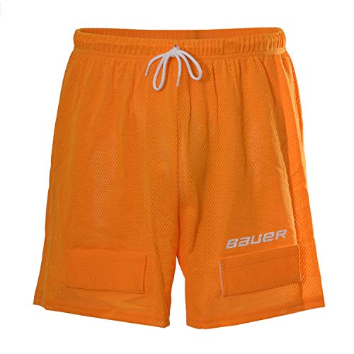 Bauer Jungen Kinder Jock Short Mesh-Junior Klassische, Gelb, XXS von Bauer