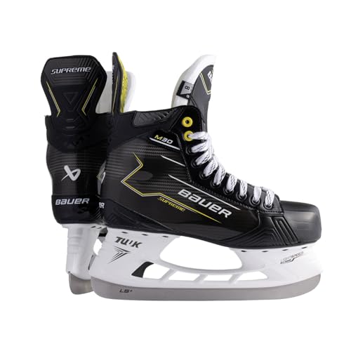 Bauer M30 Eishockey Schlittschuh Intermediate (4 - Euro 37.5 Weite: D) von Bauer