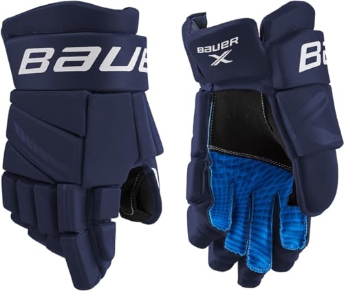 Bauer S21 X Intermediate BLACK/WHITE12 Eishockey Handschuh von Bauer