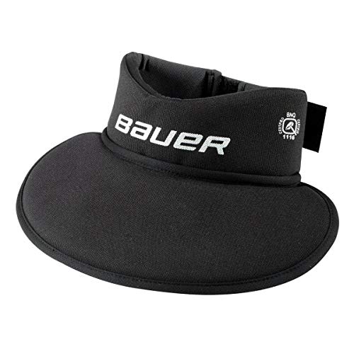 Bauer Senior NG NLP8 Core Neck Guard Lätzchen, Schwarz von Bauer