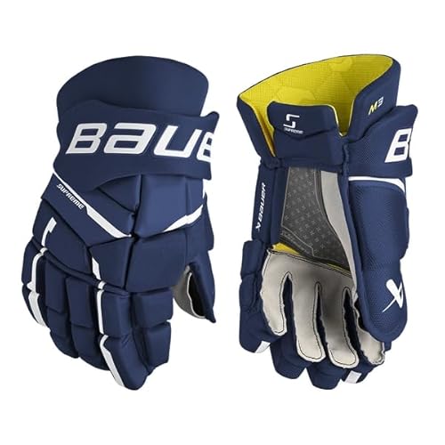 Bauer Supreme M3 Handschuhe Senior, Größe:14 Zoll, Farbe:Navy Bauer Supreme M3 Handschuhe Senior, Größe:14 Zoll, Farbe:Navy von Bauer