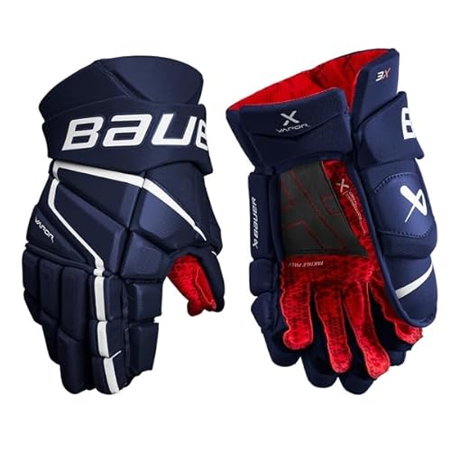 Bauer Vapor 3X Handschuhe Intermediate, Größe:13 Zoll, Farbe:Navy von Bauer