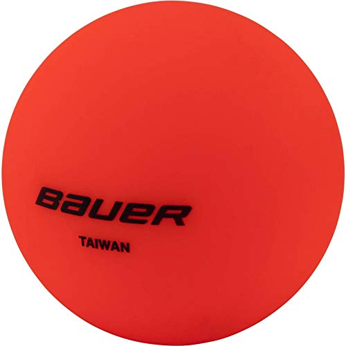 BAUER Warm-STK. Streethockey Ball, Orange, 1size von Bauer