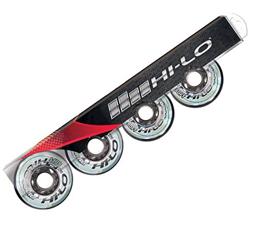 HI-LO Rollen 4er-Set Court 76A Größe 76mm HI-LO Rollen 4er-Set Court 76A Größe 76mm von Bauer
