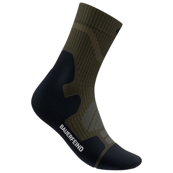 Bauerfeind Sports - Outdoor Merino Mid Cut Socks - Wandersocken Gr 46-49 schwarz Bauerfeind Sports - Outdoor Merino Mid Cut Socks - Wandersocken Gr 46-49 schwarz von Bauerfeind Sports