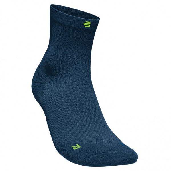 Bauerfeind Sports - Run Ultralight Mid Cut Socks - Laufsocken Gr 38-40;41-43;44-46 grün;rosa;schwarz von Bauerfeind Sports