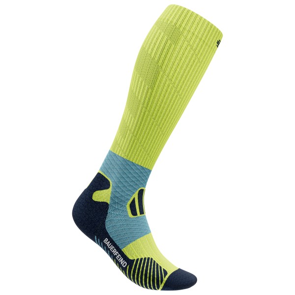 Bauerfeind Sports - Trail Run Compression Socks - Laufsocken Gr 38-41 - L: 41-46 cm grün von Bauerfeind Sports