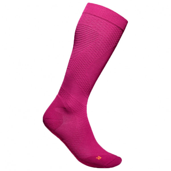 Bauerfeind Sports - Women's Run Ultralight Compression Socks - Kompressionssocken Gr 35-37 - XL: 46-51 cm rosa von Bauerfeind Sports