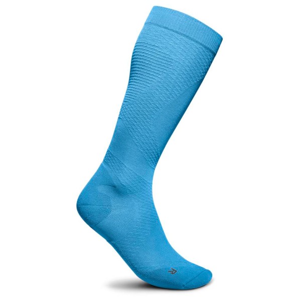 Bauerfeind Sports - Women's Run Ultralight Compression Socks - Kompressionssocken Gr 38-40 - S: 31-36 cm blau von Bauerfeind Sports