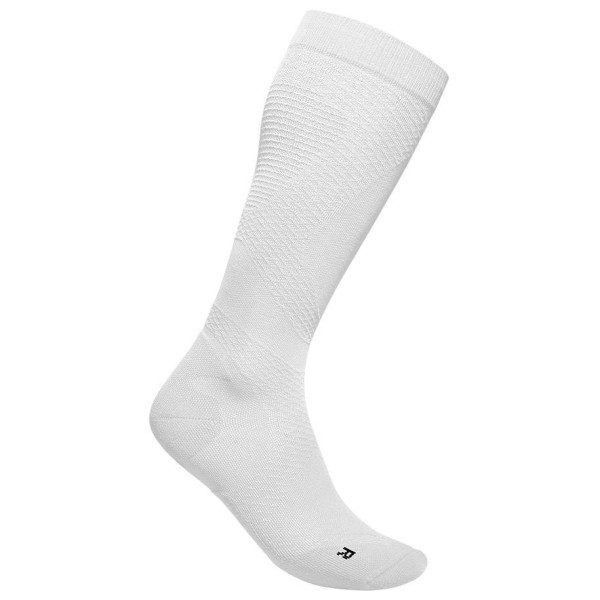 Bauerfeind Sports - Women's Run Ultralight Compression Socks - Kompressionssocken Gr 38-40 - S: 31-36 cm weiß/grau von Bauerfeind Sports