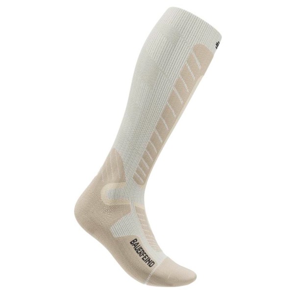 Bauerfeind Sports - Women's Ski Alpine Compression Socks - Skisocken Gr 39-42 - M: 36-41 cm grau von Bauerfeind Sports