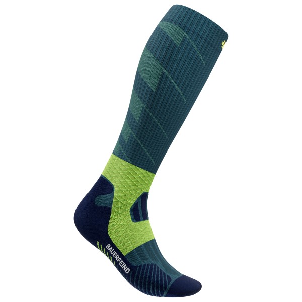 Bauerfeind Sports - Women's Trail Run Compression Socks - Laufsocken Gr 43-46 - L: 41-46 cm blau Bauerfeind Sports - Women's Trail Run Compression Socks - Laufsocken Gr 43-46 - L: 41-46 cm blau von Bauerfeind Sports