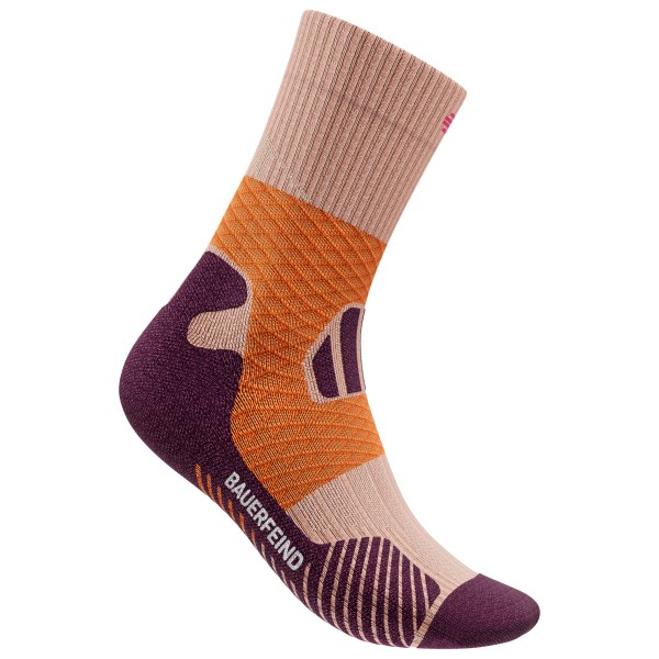 Bauerfeind Sports - Women's Trail Run Mid Cut Socks - Laufsocken Gr 43-46 bunt von Bauerfeind Sports