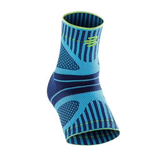 Bauerfeind Fußbandage fürs Sprunggelenk „Ankle Support Dynamic“, Unisex, 1 Fußgelenkbandage für Sport wie Joggen, Fußball oder Fitness, Sprunggelenkbandage für Sensomotorik, Rivera, XL Bauerfeind Fußbandage fürs Sprunggelenk „Ankle Support Dynamic“, Unisex, 1 Fußgelenkbandage für Sport wie Joggen, Fußball oder Fitness, Sprunggelenkbandage für Sensomotorik, Rivera, XL von BAUERFEIND
