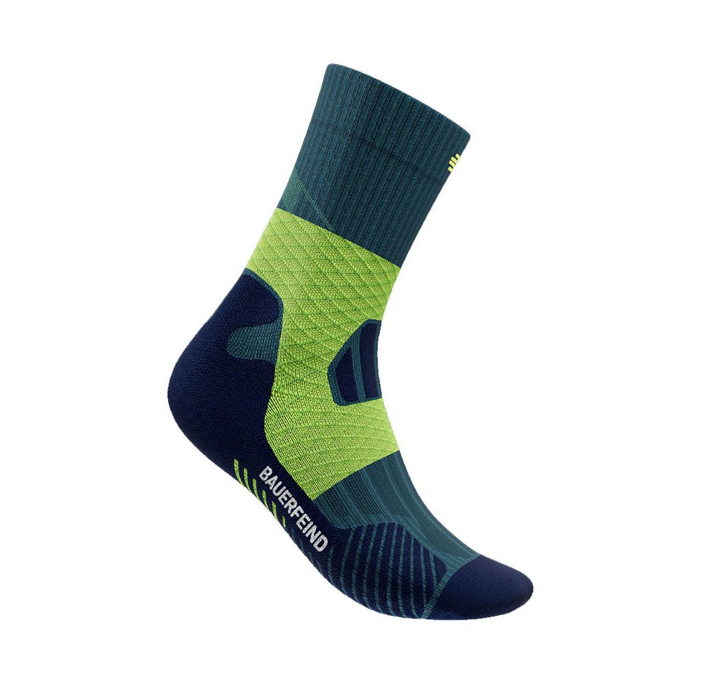 Bauerfeind Kompressionsstrümpfe Trail Run Mid Cut Socks, Women von Bauerfeind