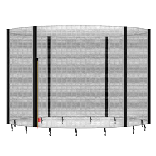 Baunsal® Trampolin Sicherheitsnetz Ø 305 cm (JS+EXD) für 6 Netzstangen mit Netzhöhe 180 cm Ersatzteile Netz Gartentrampolin Schutznetz Kinder Ersatznetz Indoor und Outdoor Baunsal® Trampolin Sicherheitsnetz Ø 305 cm (JS+EXD) für 6 Netzstangen mit Netzhöhe 180 cm Ersatzteile Netz Gartentrampolin Schutznetz Kinder Ersatznetz Indoor und Outdoor von Baunsal