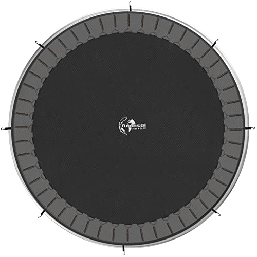 Baunsal® Trampolin Sprungtuch mit Schutzrand Ø 244 cm mit 48 Ösen für Federlänge 135 mm Sprungmatte Sprungtuch für Trampolin Ersatz Sprungtuch Trampolin Ersatzteile Trampolin Matte von Baunsal