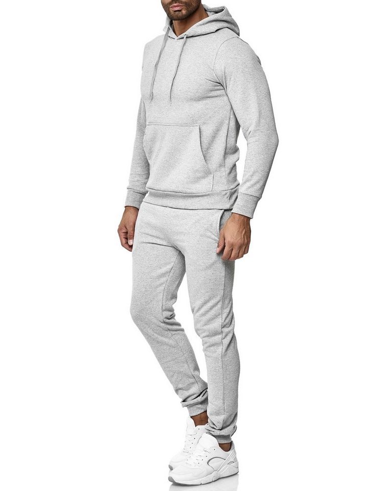 Baxboy Jogginghose BAXBOY Herren Uni Colour Jogging Anzug Sportanzug Sporthose Hoodie von Baxboy