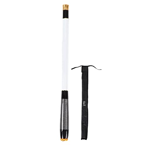 Baxnore Multifunktions-Teleskop-Angelrute, Carbon Mini UltraShort Ultralight Travel Stream Pole, verschleißfeste Angelrute für Angelzubehör (2,7 m / 8,9 Fuß) von Baxnore