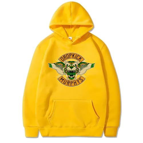 Bbntop Mode Musik Rock Neutrale Kleidung Dropkick Murphys Sirens Neue Single Sweatshirt Frauen Männer Hoodie Übergröße Casual Hoodie-Black||XS von Bbntop