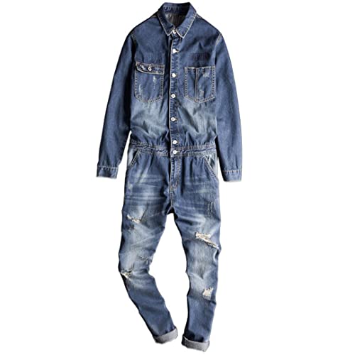 Herren Denim Bib Arbeitsanzug Jumpsuit Denim Overall Mode Jeans Hose Herren Denim Bib Arbeitsanzug Jumpsuit Denim Overall Mode Jeans Hose von Bciopll