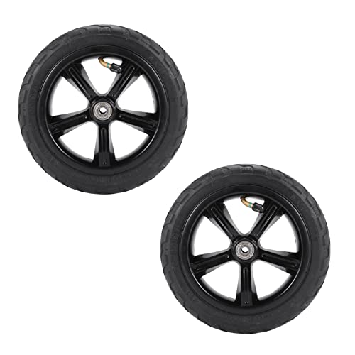 Bcowtte Rollenrad 200 mm Schwarz Gummi + Metall Büromöbel, Stuhl 2x 8mm 200x45mm Bcowtte Rollenrad 200 mm Schwarz Gummi + Metall Büromöbel, Stuhl 2x 8mm 200x45mm von Bcowtte
