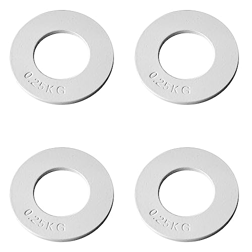 Bdfhjln 4X Bruchteil Gewichte Bruchteil Gewichte Mini Hantel Scheiben Kraft Training Platten Genaue Festplatte Zubehör Weiß 0,25 Kg Bdfhjln 4X Bruchteil Gewichte Bruchteil Gewichte Mini Hantel Scheiben Kraft Training Platten Genaue Festplatte Zubehör Weiß 0,25 Kg von Bdfhjln