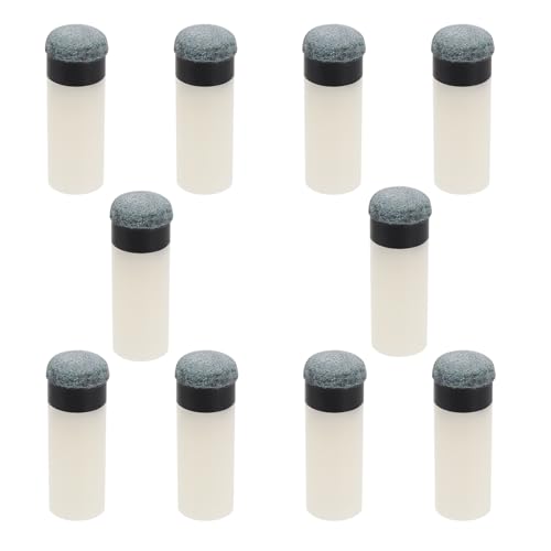 Be In Your Mind Billardqueue-Spitzen mit Billard-Queue-Stick-Hülsen für Snooker-Queue-Queues, Schraubspitzen, Snooker-Ersatzzubehör, 10 Sets Be In Your Mind Billardqueue-Spitzen mit Billard-Queue-Stick-Hülsen für Snooker-Queue-Queues, Schraubspitzen, Snooker-Ersatzzubehör, 10 Sets von Be In Your Mind
