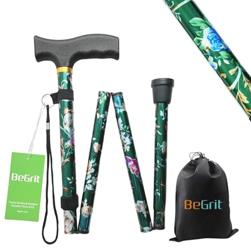 BeGrit Gehstock Klappbar für Damen Gehstock Bunt Grün Gehstock Damen Elegant Höhenverstellbar Spazierstock Blumen Krückstock Geschenke für Mother Herren Geburtstag Thanksgiving das Neue Jahr BeGrit Gehstock Klappbar für Damen Gehstock Bunt Grün Gehstock Damen Elegant Höhenverstellbar Spazierstock Blumen Krückstock Geschenke für Mother Herren Geburtstag Thanksgiving das Neue Jahr von BeGrit