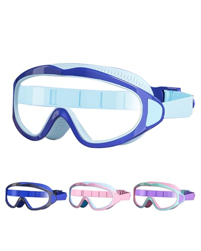 BeLikeFish Schwimmbrille Kinder - Kinder Schwimmbrille 4-12 Jahre Großes Objektiv Anti Fog Wasserdicht BeLikeFish Schwimmbrille Kinder - Kinder Schwimmbrille 4-12 Jahre Großes Objektiv Anti Fog Wasserdicht von BeLikeFish