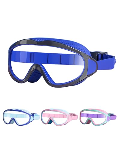 BeLikeFish Schwimmbrille Kinder - Kinder Schwimmbrille 4-12 Jahre Großes Objektiv Anti Fog Wasserdicht BeLikeFish Schwimmbrille Kinder - Kinder Schwimmbrille 4-12 Jahre Großes Objektiv Anti Fog Wasserdicht von BeLikeFish