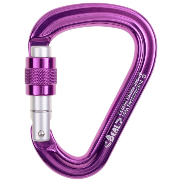 Beal - Be Safe - HMS-Karabiner lila Beal - Be Safe - HMS-Karabiner lila von Beal