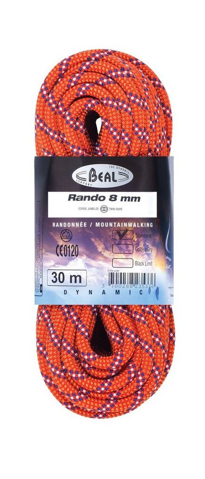 Beal Beal Rando 8mm 20m Kletterseil Kletterseil von Beal